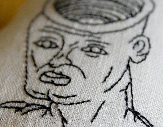 Eternal Fight by Daniel Jonhston by NovedadesEmilia on Etsy #handmade #embroidery #daniel #boxer #jonhston