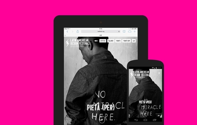 Ladfest Lima website #festival #responsive #website #latin #peru