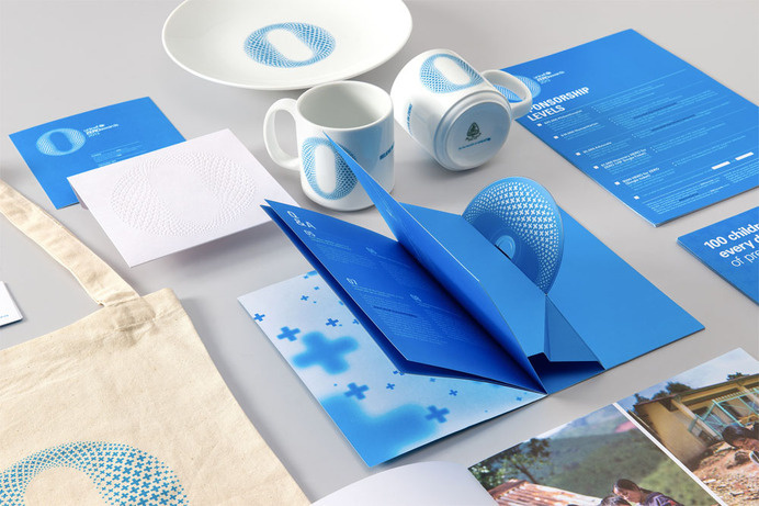 New Logo and Identity for UNICEF ZEROawards by Rice #unicef #collateral #stationery
