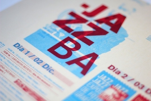 JAZZBA - Festival de Jazz on the Behance Network #flyer #afiche #jazzba #festival