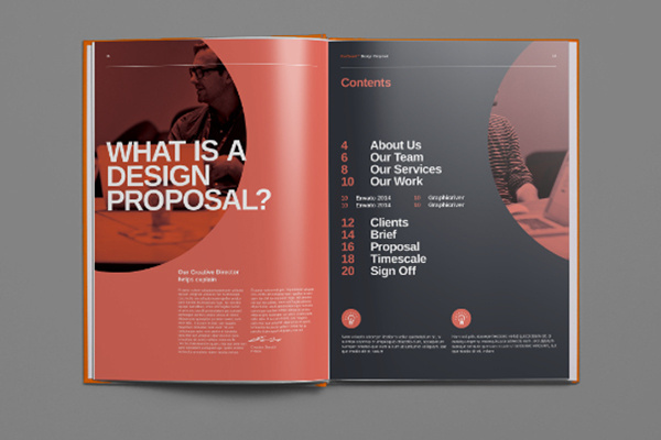 Layout, color