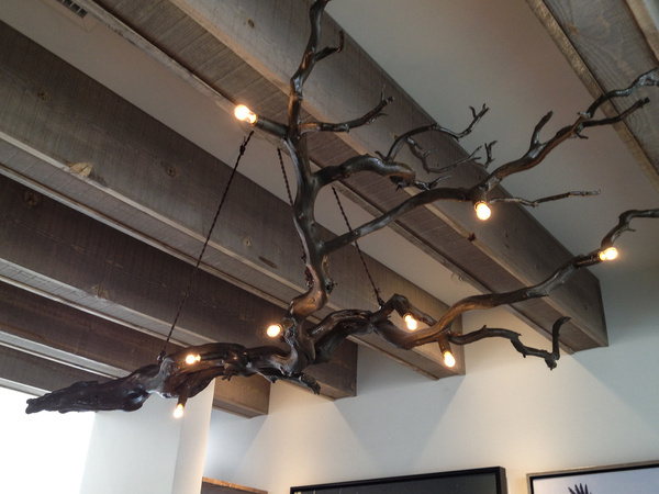 Branch Chandelier, Modern West fine Art, Salt Lake City, Utah #mark #design #hofeling