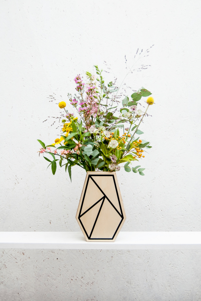 made by david boon - graphic vase