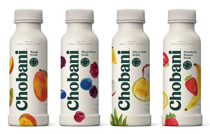 New Logo, Identity, and Packaging for Chobani done In-house