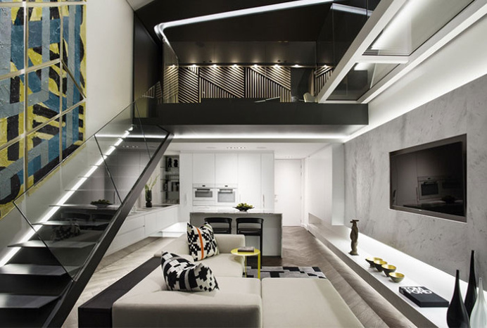 Trendy Apartment Decor with Geometric and Graphic Elements - #decor, #interior,