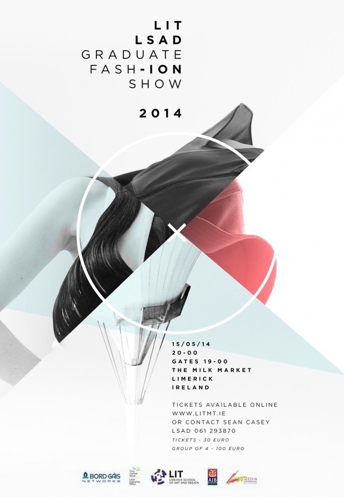 LIT LSAD Fashion Graduate Show 2014 #design #graphic #illustration #poster #typography