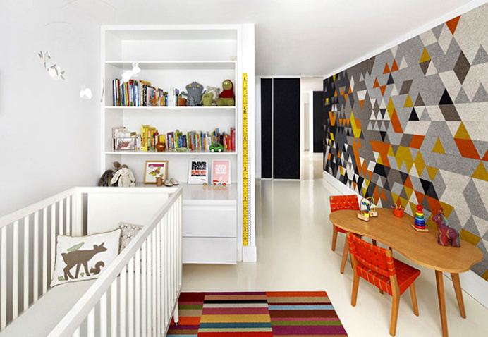 Apartment in Boston by Over,Under - #kidsroom, #decor, #kidsfurniture, home, kids room