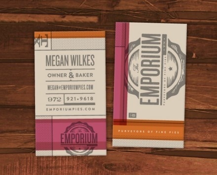 Emporium Bakery branding. #logo #branding #stationery