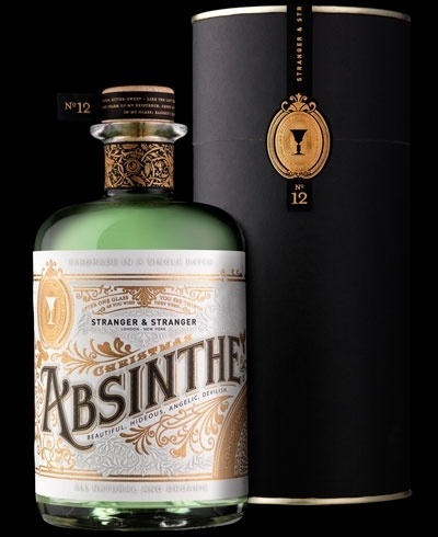 Stranger Absinthe #packaging #type #design