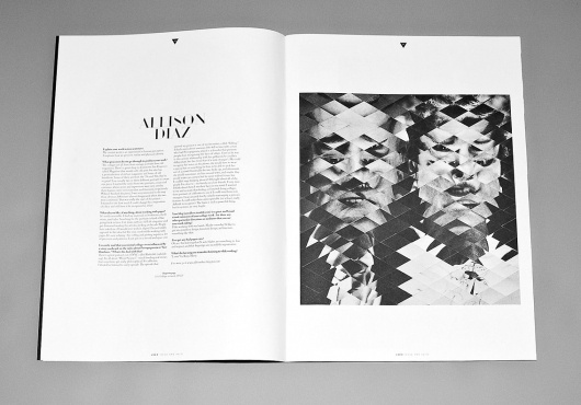 USED ISSUE ONE #print #blackwhite #editorial #magazine