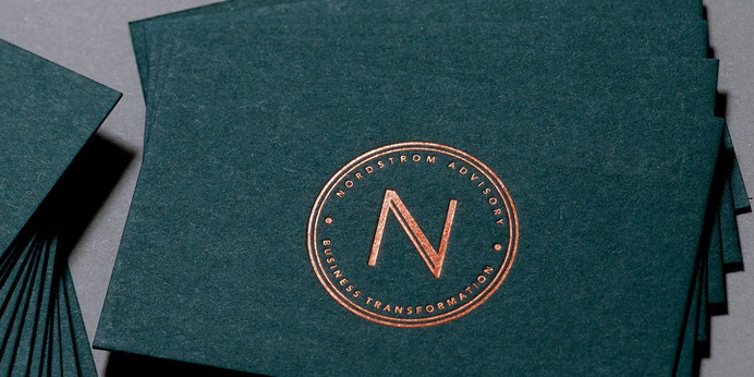 Nordstrom Advisory Brand Identity - Mindsparkle Mag Sunny at Sea designed the brand identity for Nordstrom Advisory, who are strategic advisors on the absolute highest level helping enterprises and their boards with change management, stability and growth/revenue management. #logo #packaging #identity #branding #design #color #photography #graphic #design #gallery #blog #project #mindsparkle #mag #beautiful #portfolio #designer