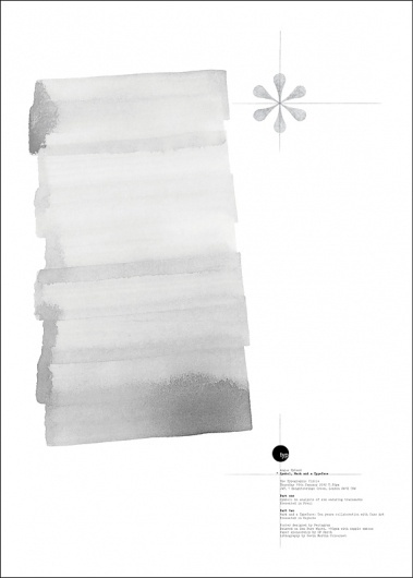 Creative Review - Hyland makes his mark #paint #poster #typography