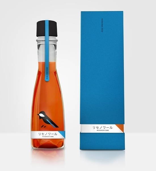 lovely package ricenoir sake 1 #packaging