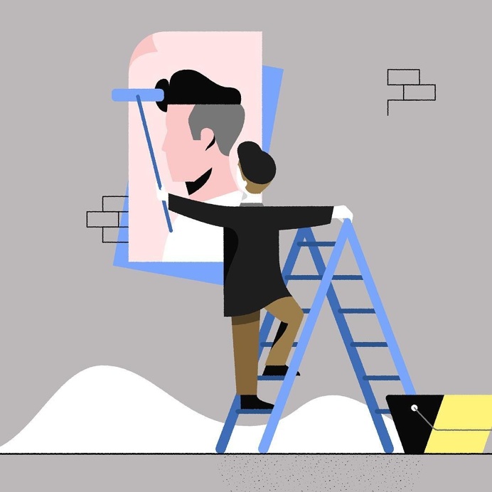 Posterboy by Timo Kuilder #graphic #design #graphicdesign #illustration