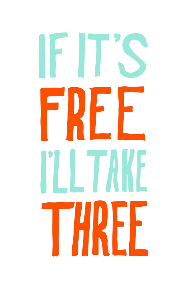 If Its Free! #michaeltcarey #lettering #hand #typography
