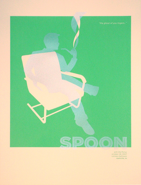 Spoon - Gig Poster
