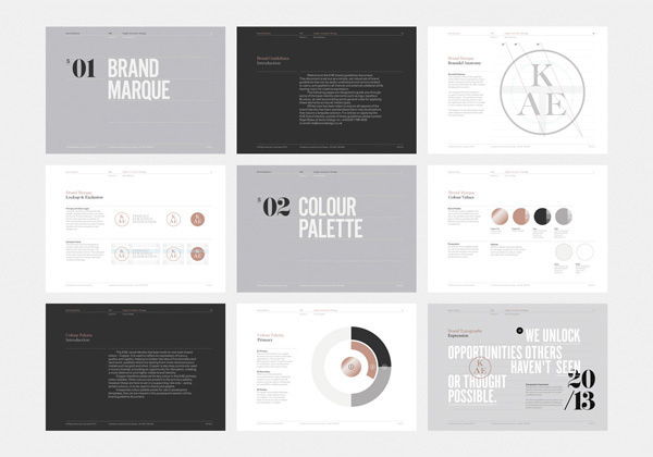 KAE — Strategic Marketing on Behance #branding