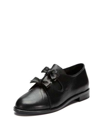 F Troupe Bow Shoe #fashion #shoe #black