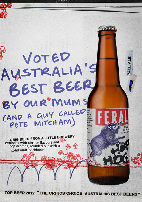 Feral Hop Hog Ad #campaign #beer