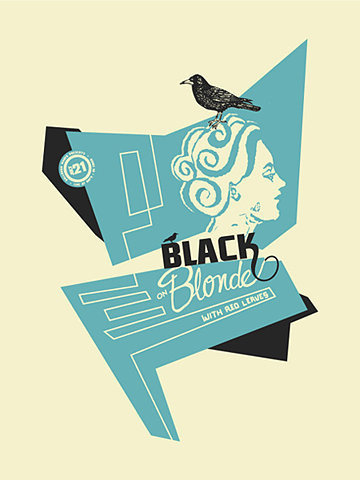 GigPosters.com - Black On Blonde #layout