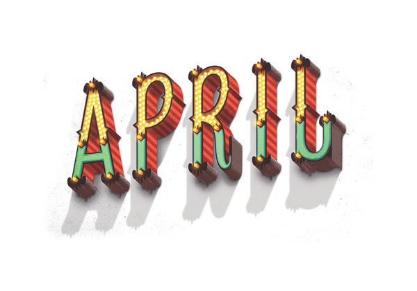 DFW Child monthly header #type #lettering #graphic #typography
