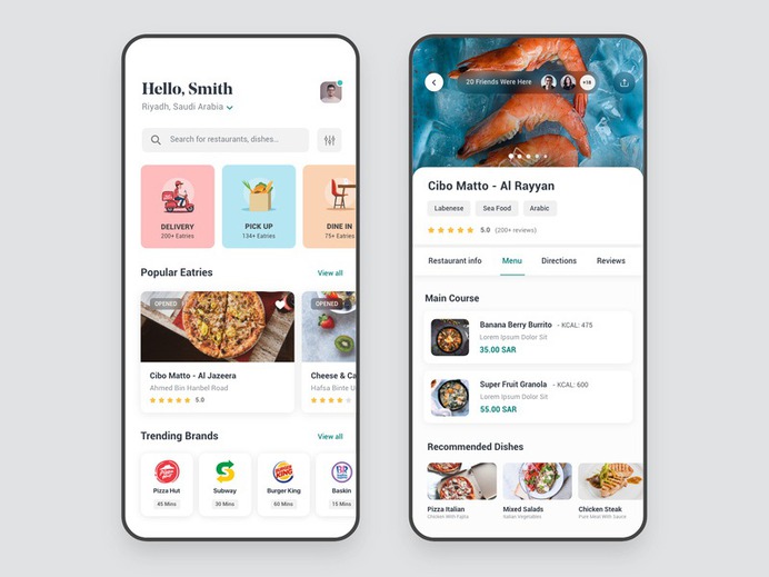 Restaurant App by Bilal Alsalam