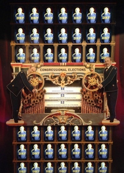 Wayne Wheeler's Amazing Amendment Machine: Bay 3 #history #american #exhibit #prohibition