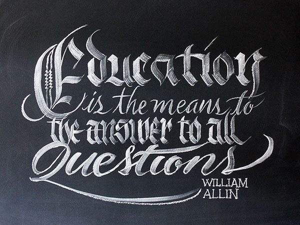 Chalk Typography Artwork
