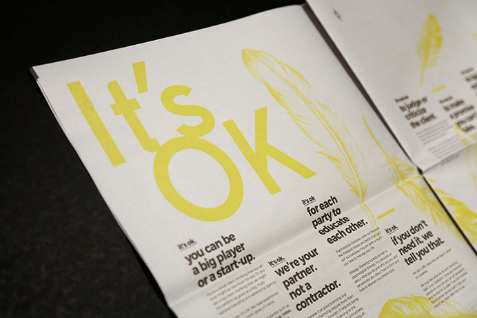 It's OK Portfolio Newspaper