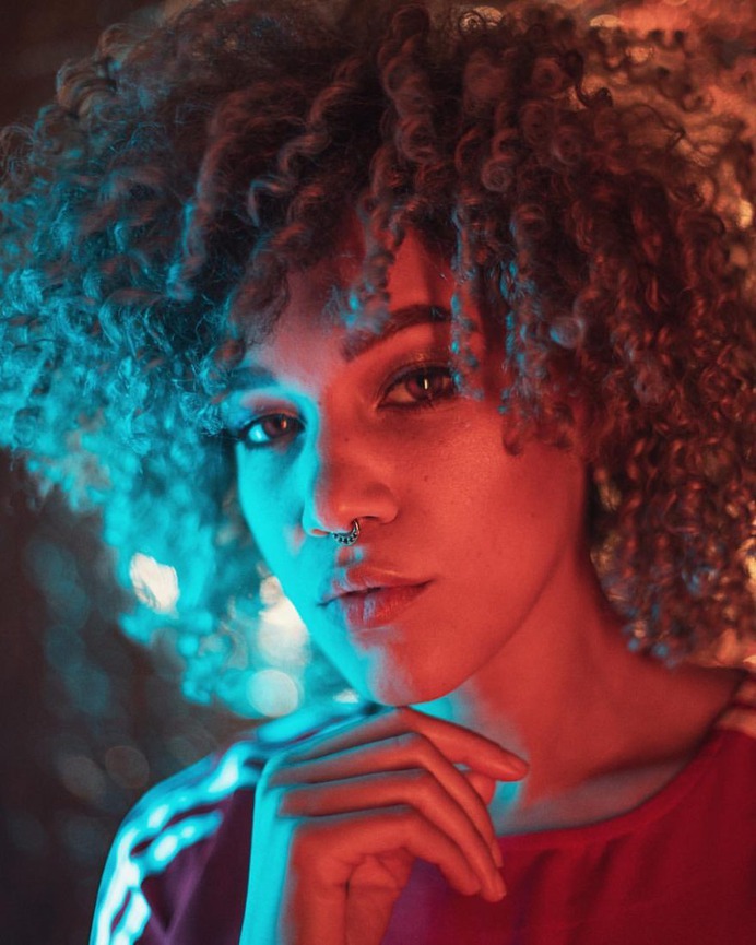 Moody Female Portrait Photography by Konrad Matka Komorowski