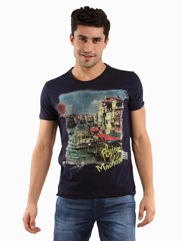 Flying Machine T-shirt #fashion #printing #design #t-shirts