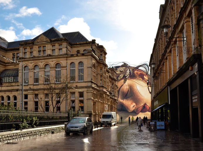 Sleeping Diana in Cardiff by Maria Umiewska feat.Nadia Konina