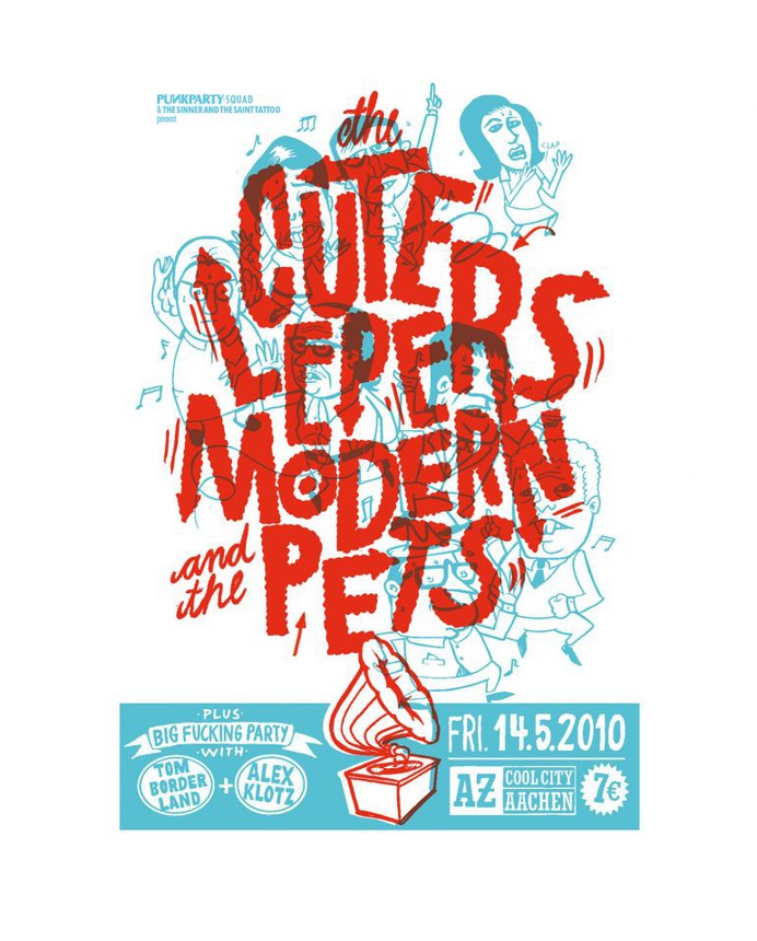 Modern Pets played together with Steve E.'s and Kicks'