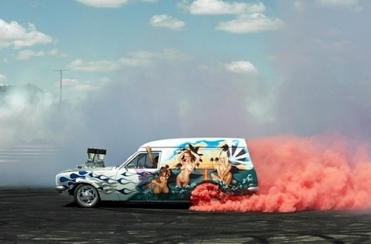 Simon Davidson Photography | Fubiz™ #car #smoke