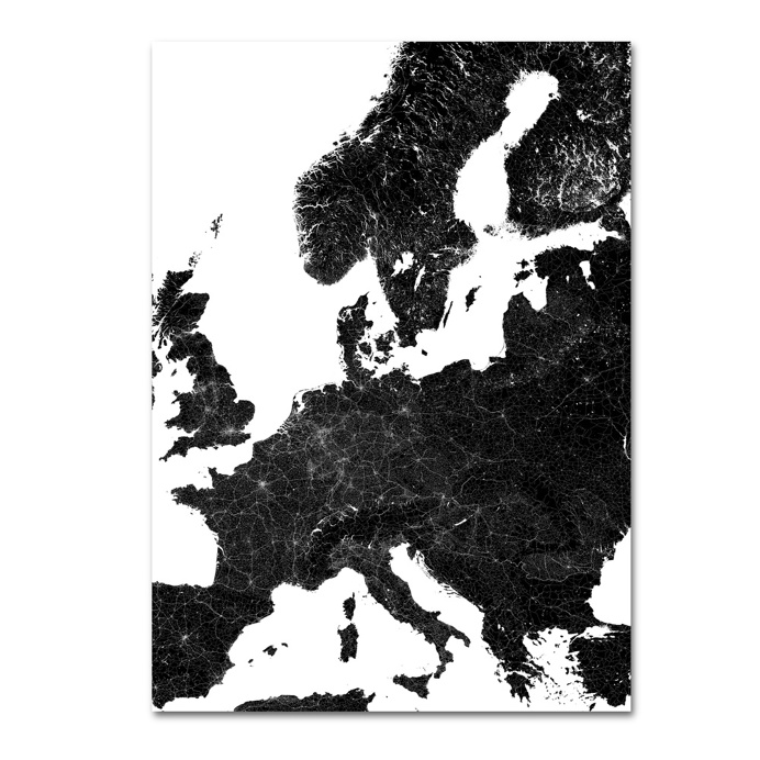 Map poster with roads #map #poster #print #design #graphicdesign #print