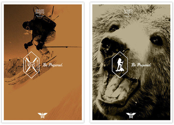 Scouts of America on Behance #identity #branding #typography