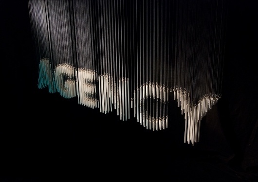 Agency Sign : Oscar & Ewan #signage #typography
