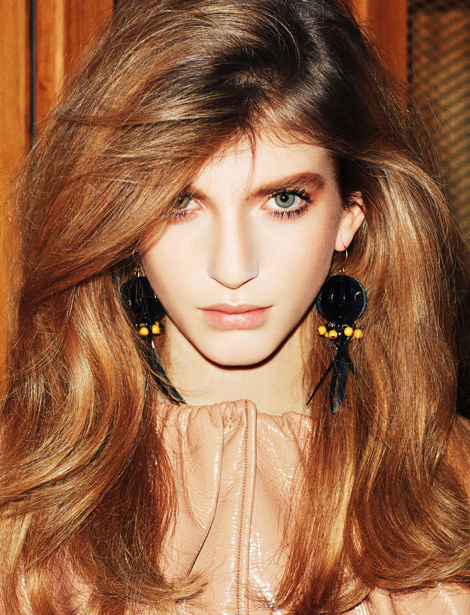 Caterina Ravaglia by Cedric Viollet for Jalouse Magazine #model #girl #campaign #photography #portrait #fashion #editorial #beauty