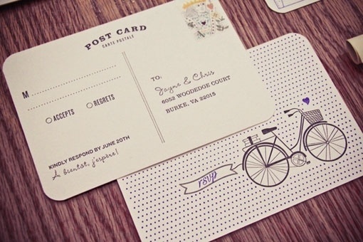 head vs. heart » #design #graphic #letterpress #invites #wedding