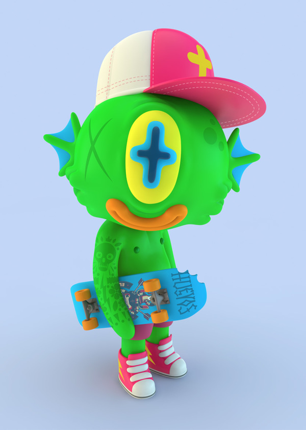 3D Illustrations-El Grand Chamaco #illustration