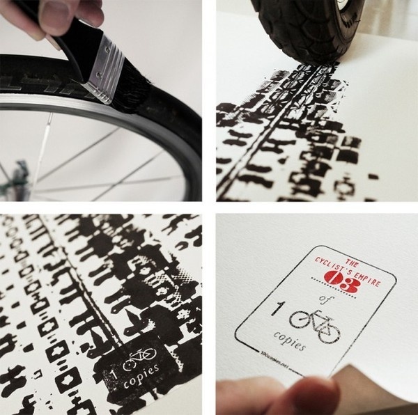 Cyclist Empire 5 #limited #bicycle #print #tire #empire #the #wheel #building #state #track #poster #painting #bike #art