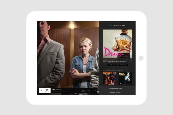 Aspiro — Interact while watching. Design by Sans Colour. #ipad #web