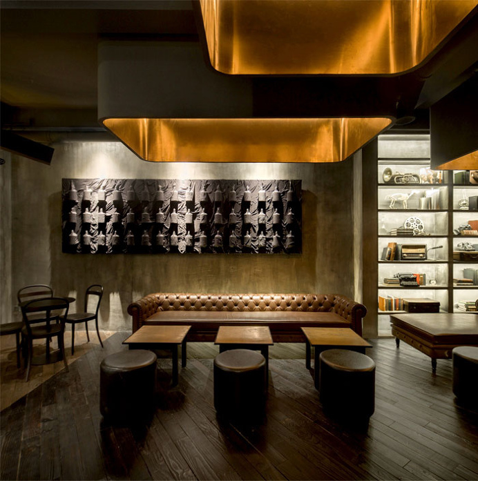 Flask by Alberto Caiola – Perfect Combination of Classic Elegance and City Chic - #bar, bar, #restaurant, restaurant, #restaurantdesign,
