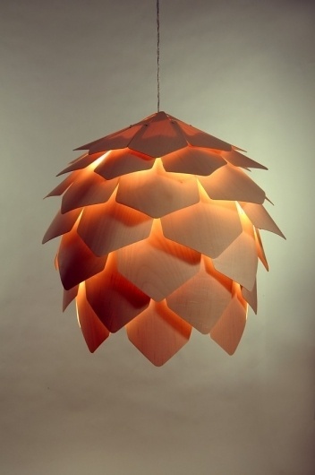 OSOMO (Лампа Crimean pinecone от Павла Eekra) #lamp #pinecone