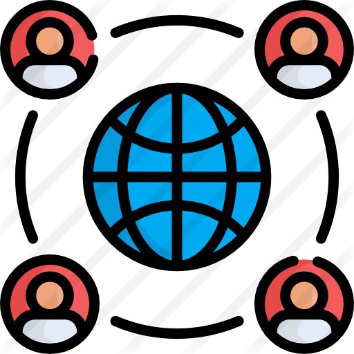 See more icon inspiration related to relations, globe grid, businessmen, users, workers, team, meeting, user, group, networking, business, communication and people on Flaticon.