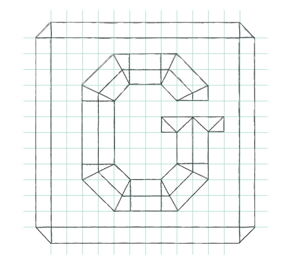 Daily Drop Cap #type #chisel