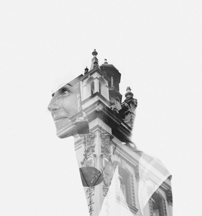 Double exposure using a Fed 5 and a Canon 5D camera #fed5 #canon5d #dimitris #exposure #double #florakis