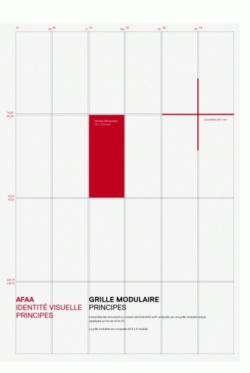 AFAA - Identité : bureau-205 #graphicdesign #identity #grids