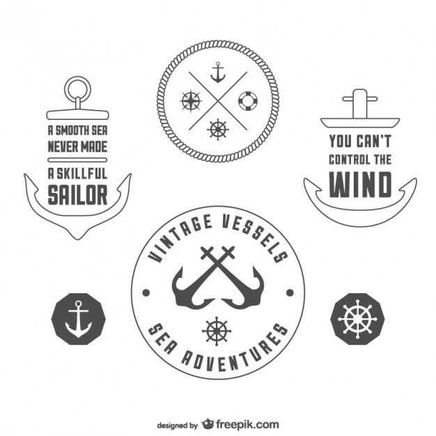 10 Awesome Free Nautic Vectors #vector #free
