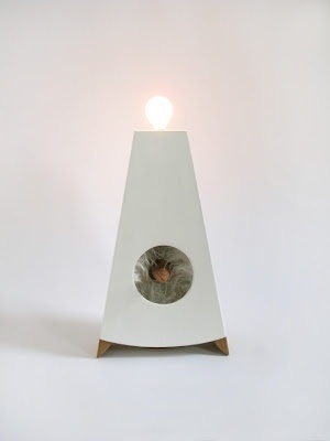 Birdie, Bird Lamp, Dan Bina, New York #lamp #sculpture #bina #dan #bird #birdie #art #york #light #new